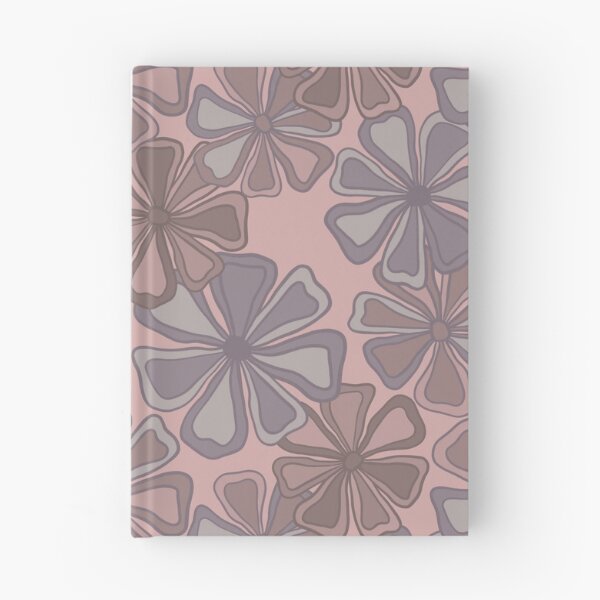 Item preview, Mod flowers on pale rose designed and sold by MarySchwindt.
