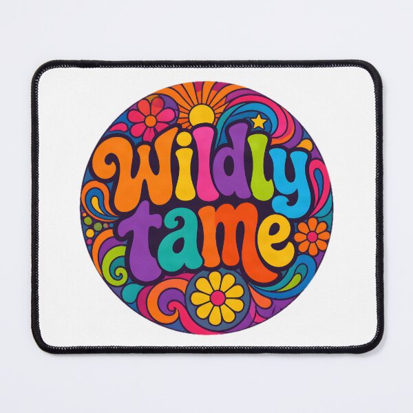 Item preview, Wildly Tame – Retro 1960s Psychedelic Design designed and sold by ZombieZooCuties.