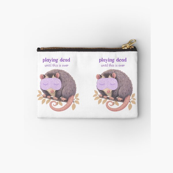Item preview, Playing Dead Until This Is Over Cute Possum Gift Ideas designed and sold by Wordfall.