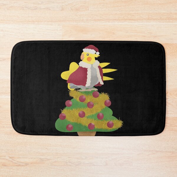 Item preview, Illustration of Christmas tree with a Cockatiel as the Star designed and sold by FandomizedRose.