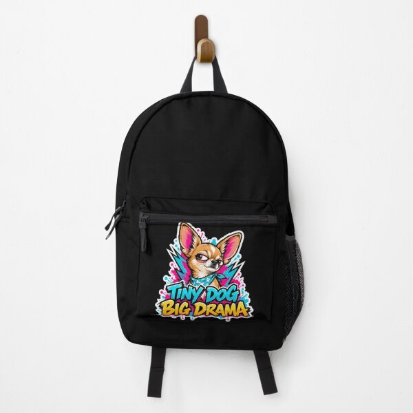 Item preview, Tiny Dog Big Drama Chihuahua – Funny Comic Graffiti Dog designed and sold by Jaani-T.