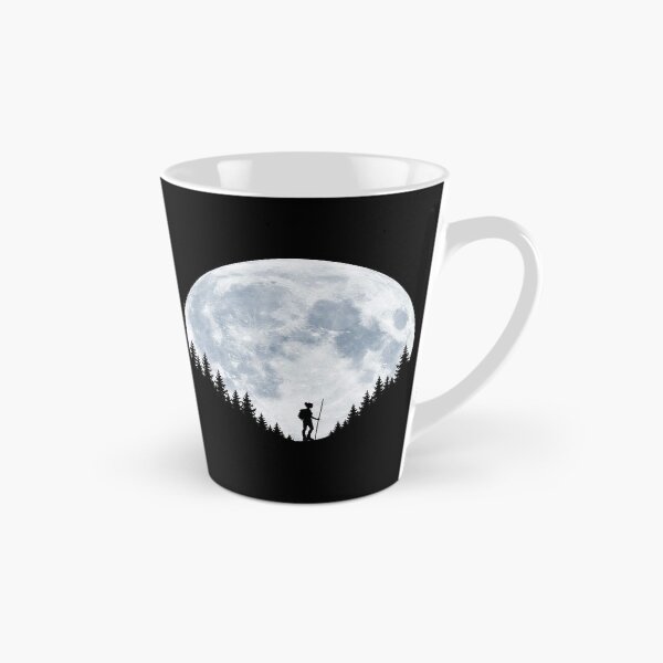 Item preview, Moonlit Hiker Under a Full Moon designed and sold by Fikuall.
