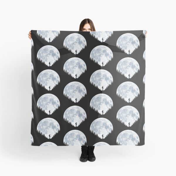 Item preview, Moonlit Hiker Under a Full Moon designed and sold by Fikuall.