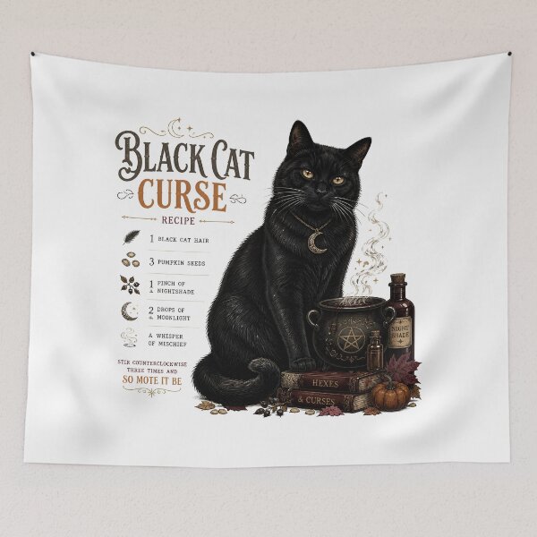 Item preview, Spooky Recipe Cat Retro Halloween Poster Halloween designed and sold by LiviuGligoros.