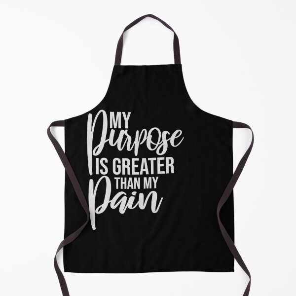 Artikelvorschau, Mein Ziel ist größer als mein Schmerz – Motivationslogo entworfen und verkauft von shirt-o-mat.