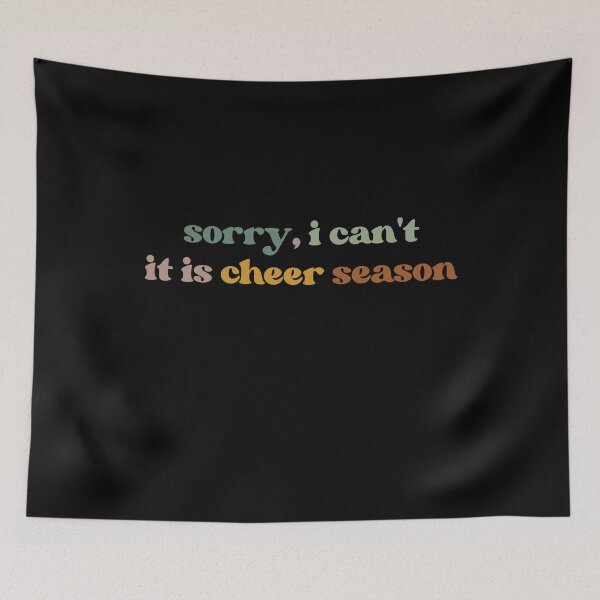 Item preview, Sorry I Can't It Is Cheer Season Shirt Cheer Season Shirt Cheer Mom Shirt Gift for Cheerleader designed and sold by faridman.