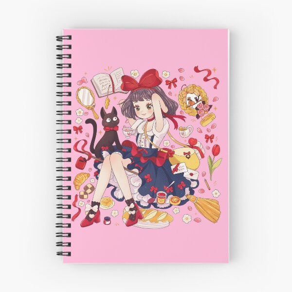Item preview, Kiki and her black cat Jiji designed and sold by YChangShop.