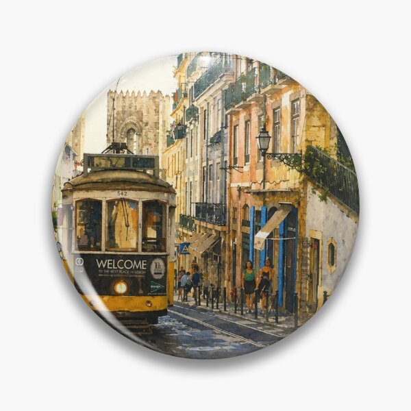 Item preview, Lisbon streetcar designed and sold by Carol-arts-.