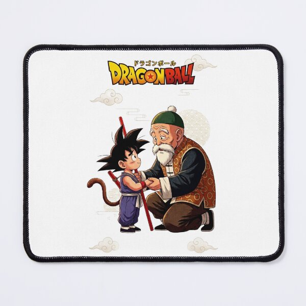 Item preview, Grandpa Gohan and Young Goku Heartwarming Anime Art designed and sold by FreakToons.