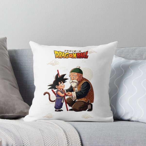 Item preview, Grandpa Gohan and Young Goku Heartwarming Anime Art designed and sold by FreakToons.