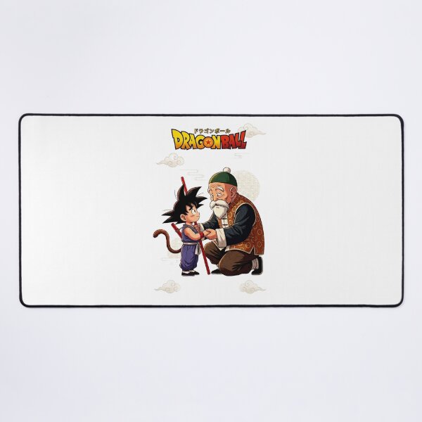 Item preview, Grandpa Gohan and Young Goku Heartwarming Anime Art designed and sold by FreakToons.