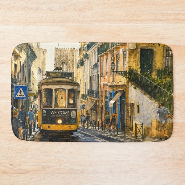 Item preview, Lisbon streetcar designed and sold by Carol-arts-.