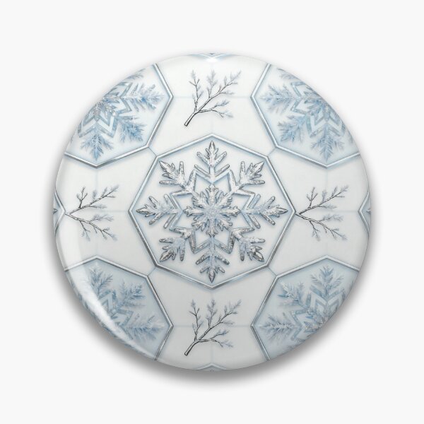 Item preview, Blue & Silver Snowflakes designed and sold by Lynn Anne Creations.