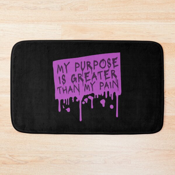 Item preview, My Purpose Is Greater Than My Pain Motivation Logo designed and sold by shirt-o-mat.