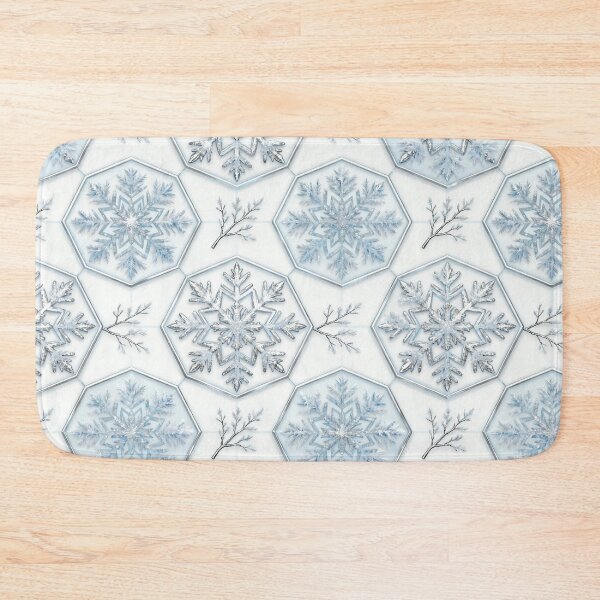 Item preview, Blue & Silver Snowflakes designed and sold by Lynn Anne Creations.