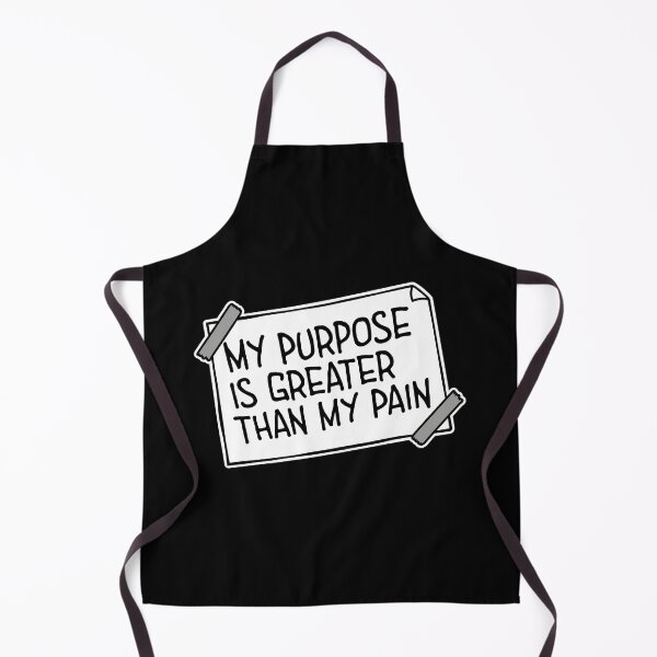 Item preview, My Purpose Is Greater Than My Pain Motivation Logo designed and sold by shirt-o-mat.