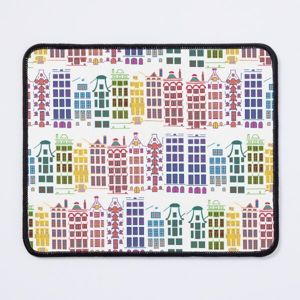 Item preview, Dutch houses pattern designed and sold by Qualali Studio.