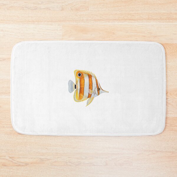 Item preview, Copperband Butterflyfish Watercolor Vintage Marine Illustration Reef Art  designed and sold by KenworksDigital.