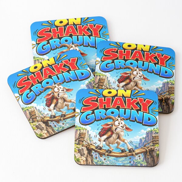 Item preview, ON SHAKY GROUND designed and sold by Smoothseer.