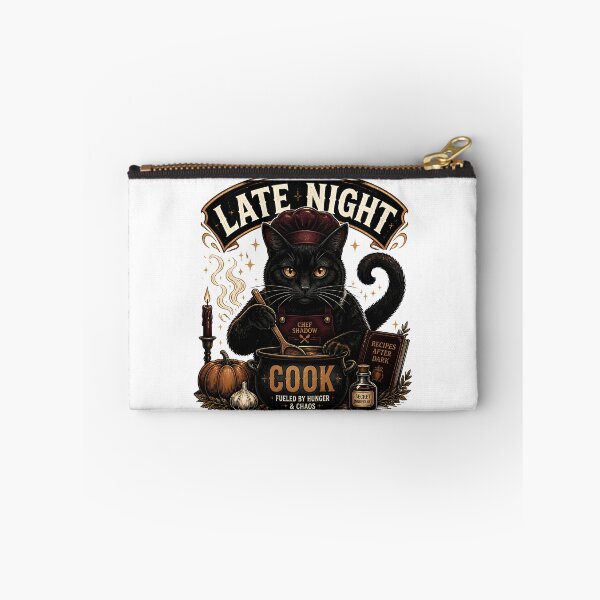 Item preview, Late Night Cook Cat Retro Halloween Poster Halloween designed and sold by LiviuGligoros.