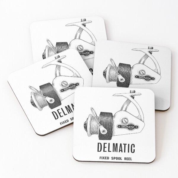 Item preview, Allcocks Delmatic Reel Vintage Fishing – Classic British Tackle Graphic designed and sold by Always-Angling.