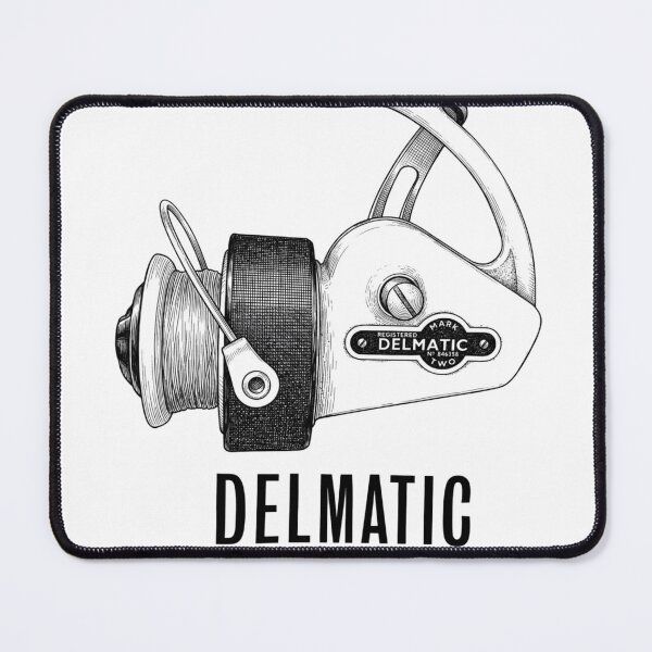 Item preview, Allcocks Delmatic Reel Vintage Fishing – Classic British Tackle Graphic designed and sold by Always-Angling.