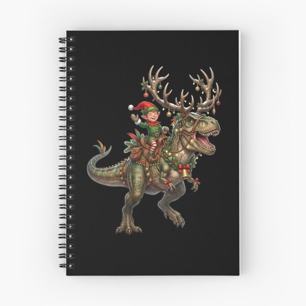 Item preview, Elf on Tyrannosaurus designed and sold by ReneMM.