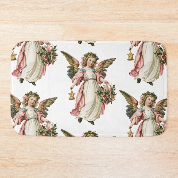 Item preview, Victorian Christmas angel card designed and sold by MendaciousMina.
