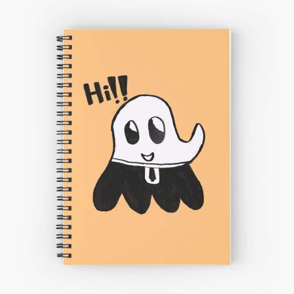 Item preview, Friendly little ghost saying Hi! designed and sold by littlenumfu2469.
