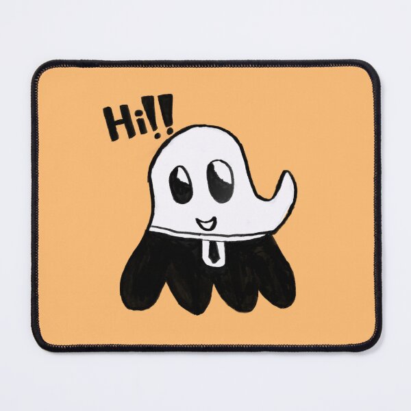 Item preview, Friendly little ghost saying Hi! designed and sold by littlenumfu2469.