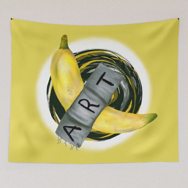 Item preview, Banana art designed and sold by ConfuzRandomly.