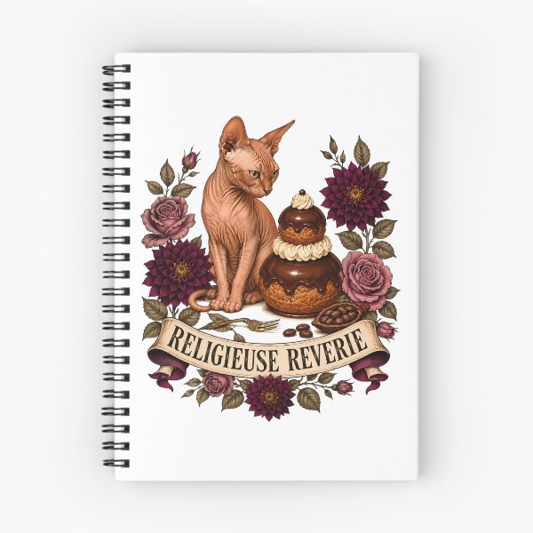 Item preview, Nun Reverie Sphinx Cat Art designed and sold by Old's Cool Cat Studio.