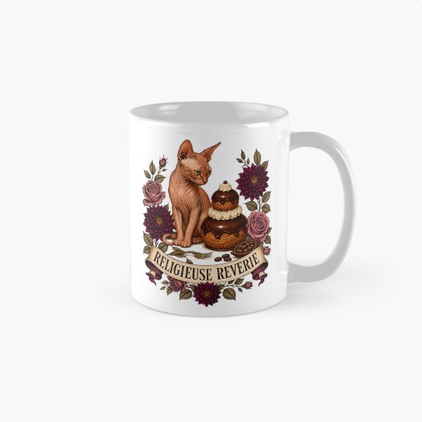 Item preview, Nun Reverie Sphinx Cat Art designed and sold by Old's Cool Cat Studio.