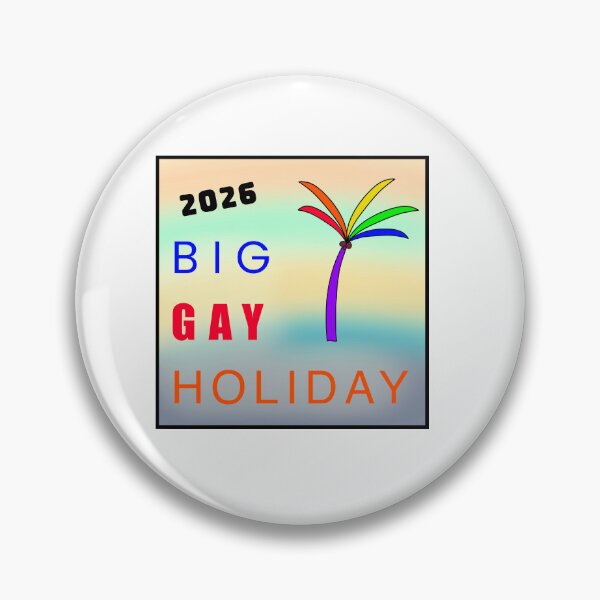 Item preview, Big gay holiday 2026 - Full colour designed and sold by rodwelldesigns.