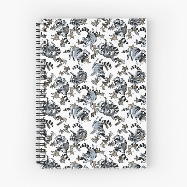 Item preview, Falling Raccoons and Leaves Frost designed and sold by Kelsey Worth.