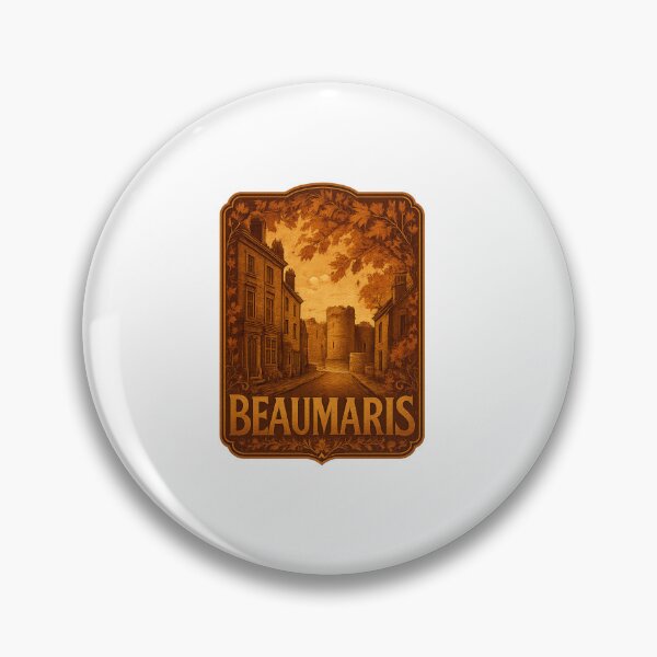 Item preview, Beaumaris Autumn Castle Cityscape designed and sold by Imaginarium of Chaos falcon88 .