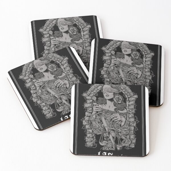 Item preview, Blindfolded Justice Gothic Legal Theme designed and sold by Adronia.