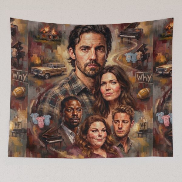 Item preview, This Is Us Fine Art Tribute designed and sold by Art's Diner.