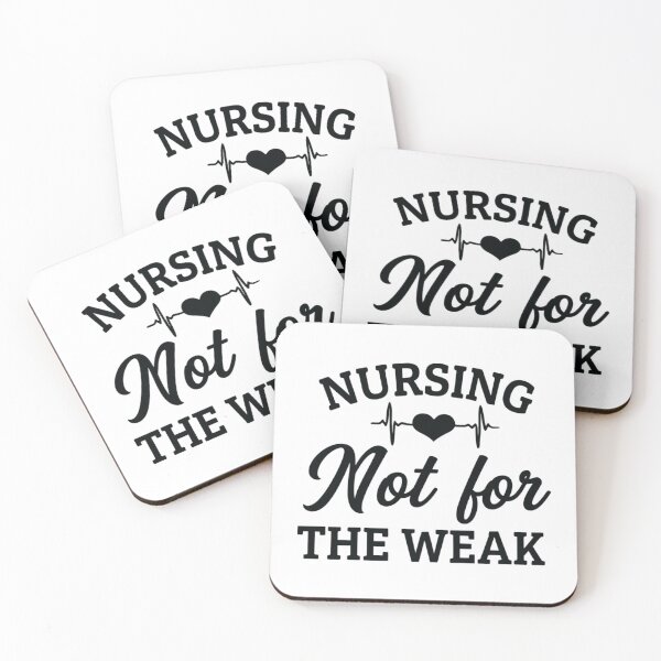 Item preview, Nursing Not for the Weak, Funny Nurse designed and sold by CloudyPress.