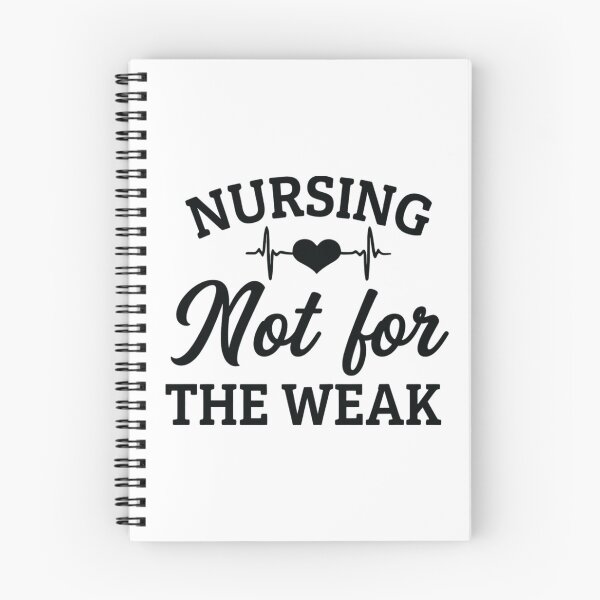 Item preview, Nursing Not for the Weak, Funny Nurse designed and sold by CloudyPress.