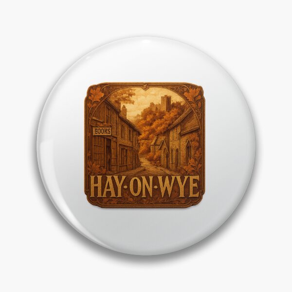 Item preview, Hay On Wye Autumn Cityscape  designed and sold by Imaginarium of Chaos falcon88 .