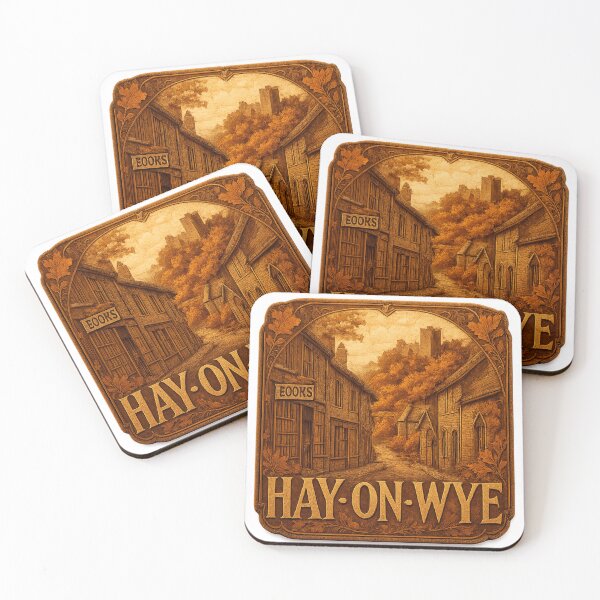 Item preview, Hay On Wye Autumn Cityscape  designed and sold by Imaginarium of Chaos falcon88 .