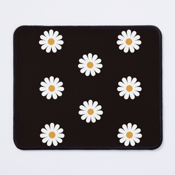 Item preview, Retro Minimalist White Daisy Flower Pattern designed and sold by CozyPaletteShop.