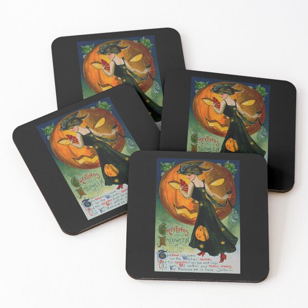 Item preview, Art Nouveau Halloween Lady designed and sold by amanda150771.