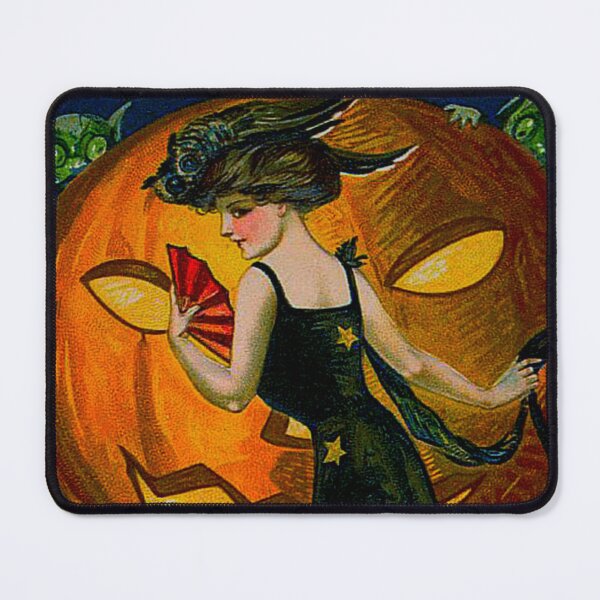 Item preview, Art Nouveau Halloween Lady designed and sold by amanda150771.