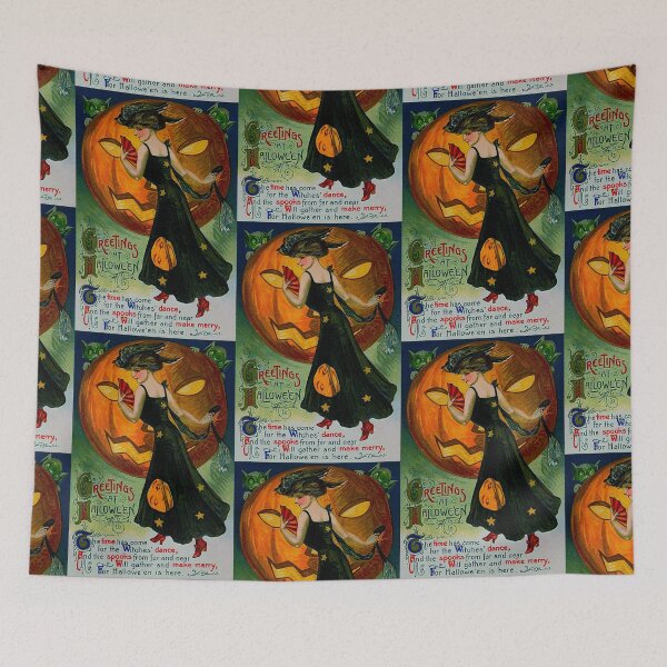 Item preview, Art Nouveau Halloween Lady designed and sold by amanda150771.