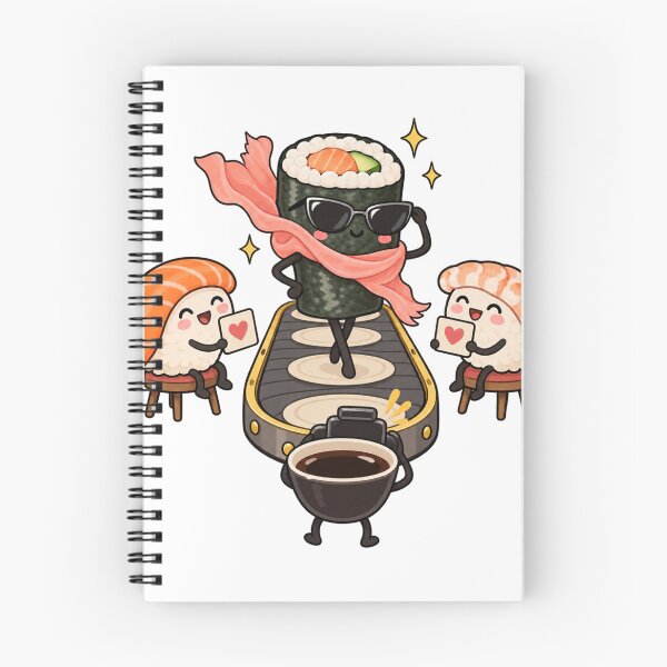 Item preview, Sushi Fashion Show – Cute Maki Runway Model designed and sold by RAIID.