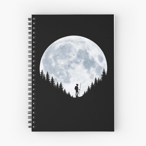 Item preview, Moonlit Hiker in the Forest designed and sold by Fikuall.