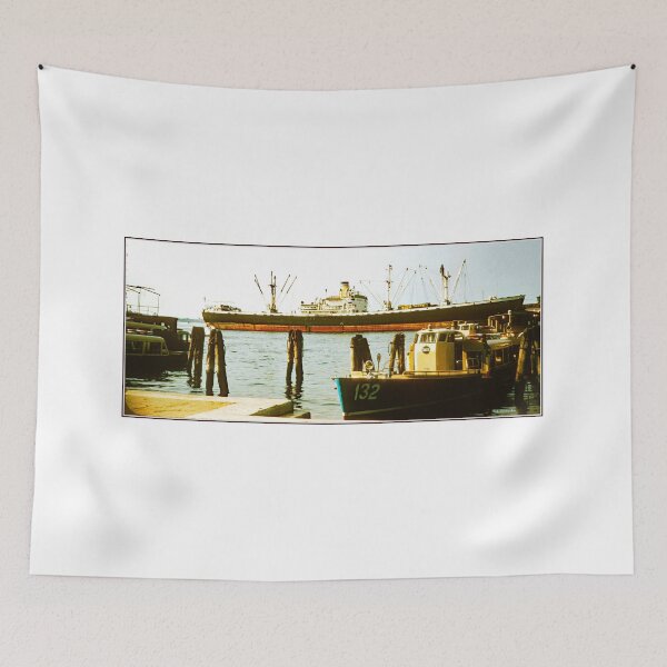 Item preview, Venice, Italy, May 7, 1959, Venetian Public Water Bus, Large Cargo Ship designed and sold by AMacGPhilly.