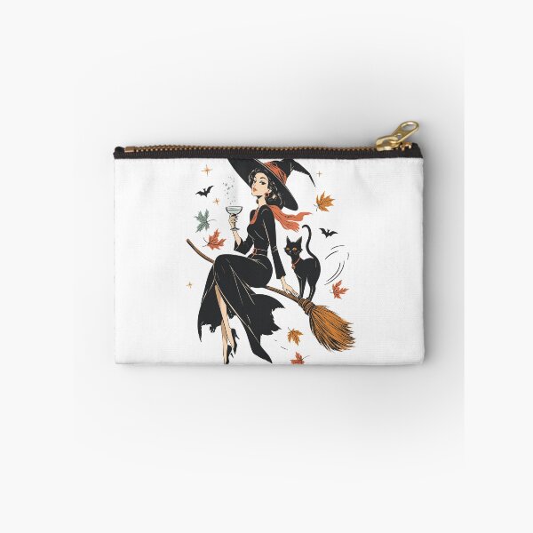 Item preview, Stylish Witch Black Cat Halloween Art designed and sold by Krasnovaovaova.